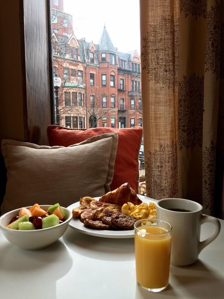 Newbury Guest House Boston Restaurace fotografie